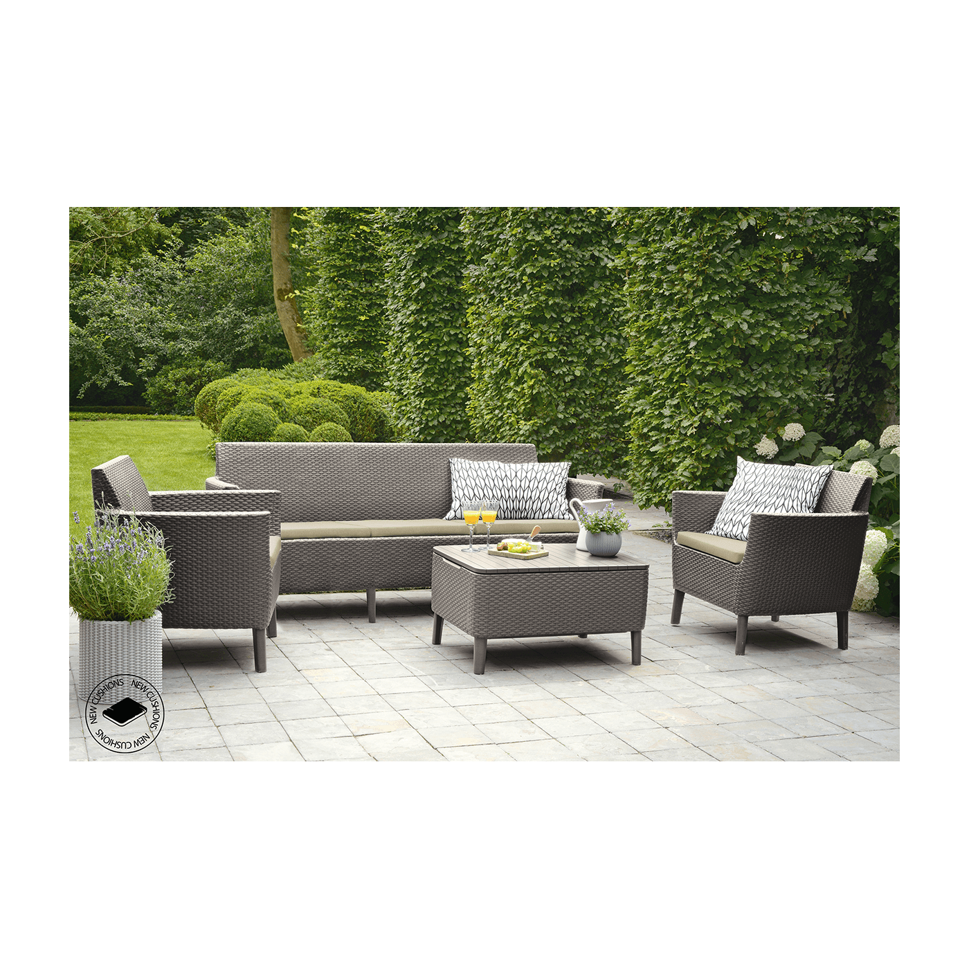 SALEMO 3 CAPPUCCINO SET