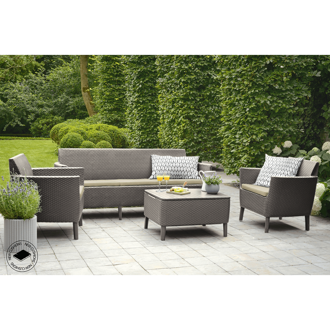 SALEMO 3 ZESTAW CAPPUCCINO