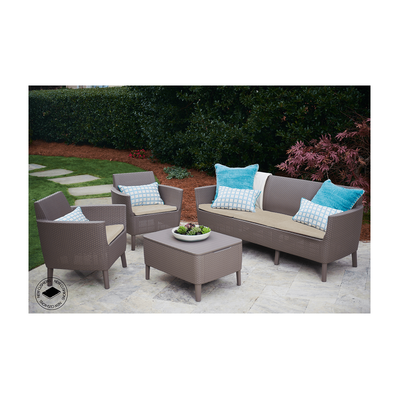 SALEMO 3 CAPPUCCINO SET