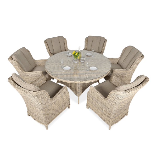 RAVENA 6+1 ZESTAW BEIGE