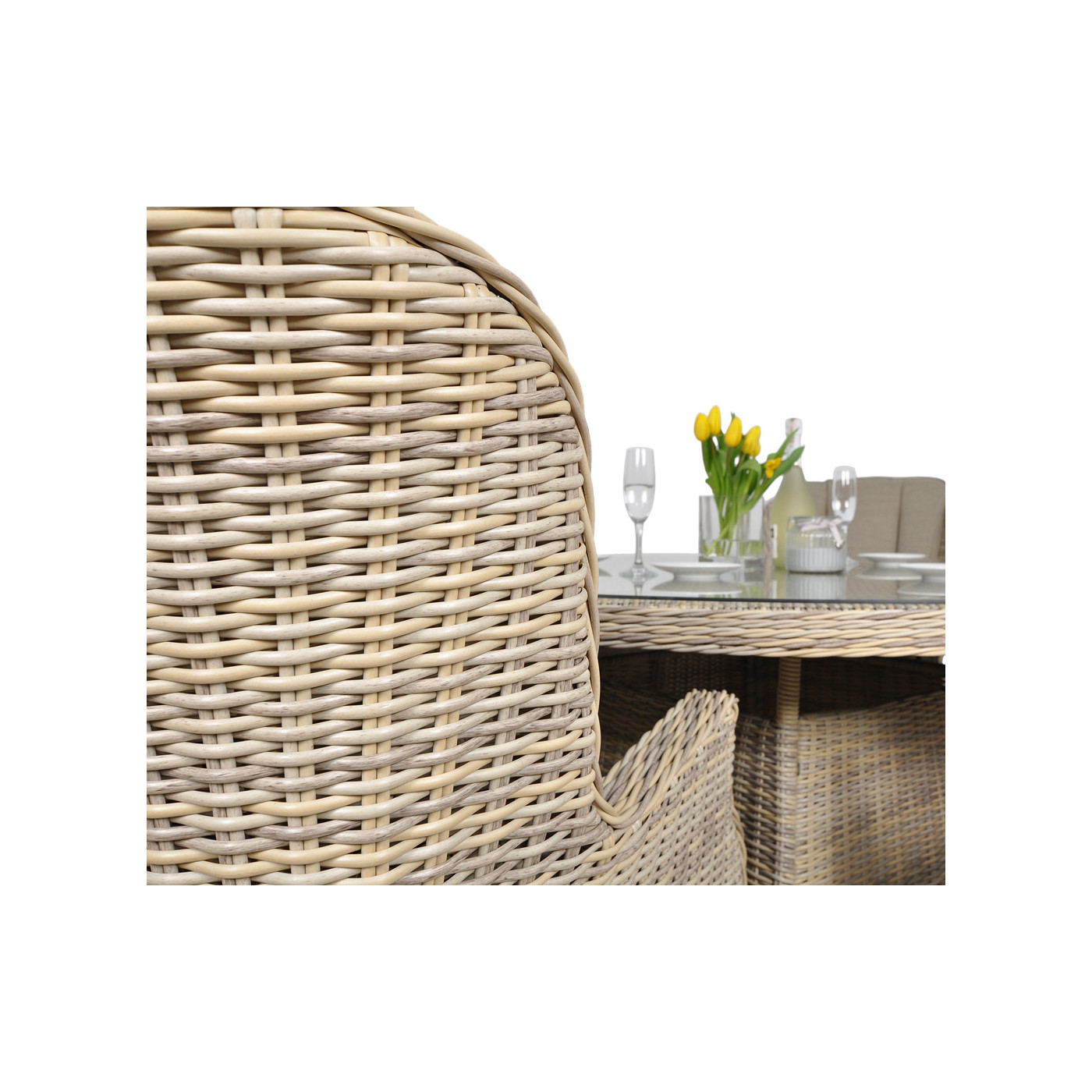 RAVENA 6+1 SET BEIGE