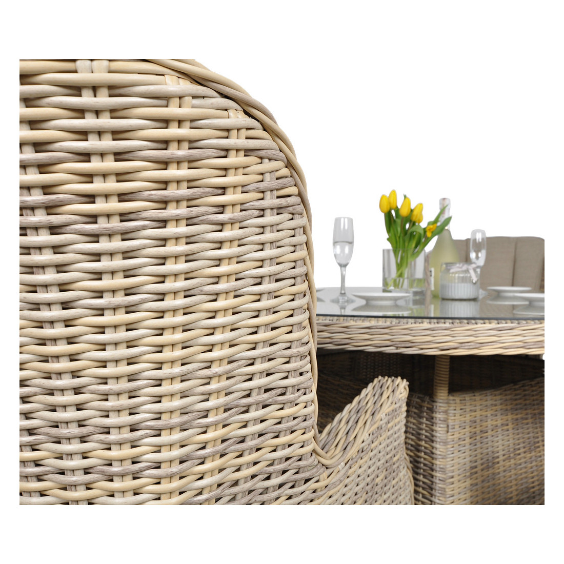 RAVENA 6+1 SET BEIGE