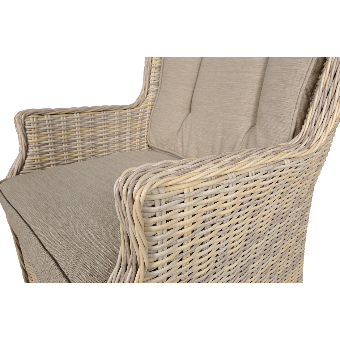Meble ogrodowe z technorattanu Ravena Beige