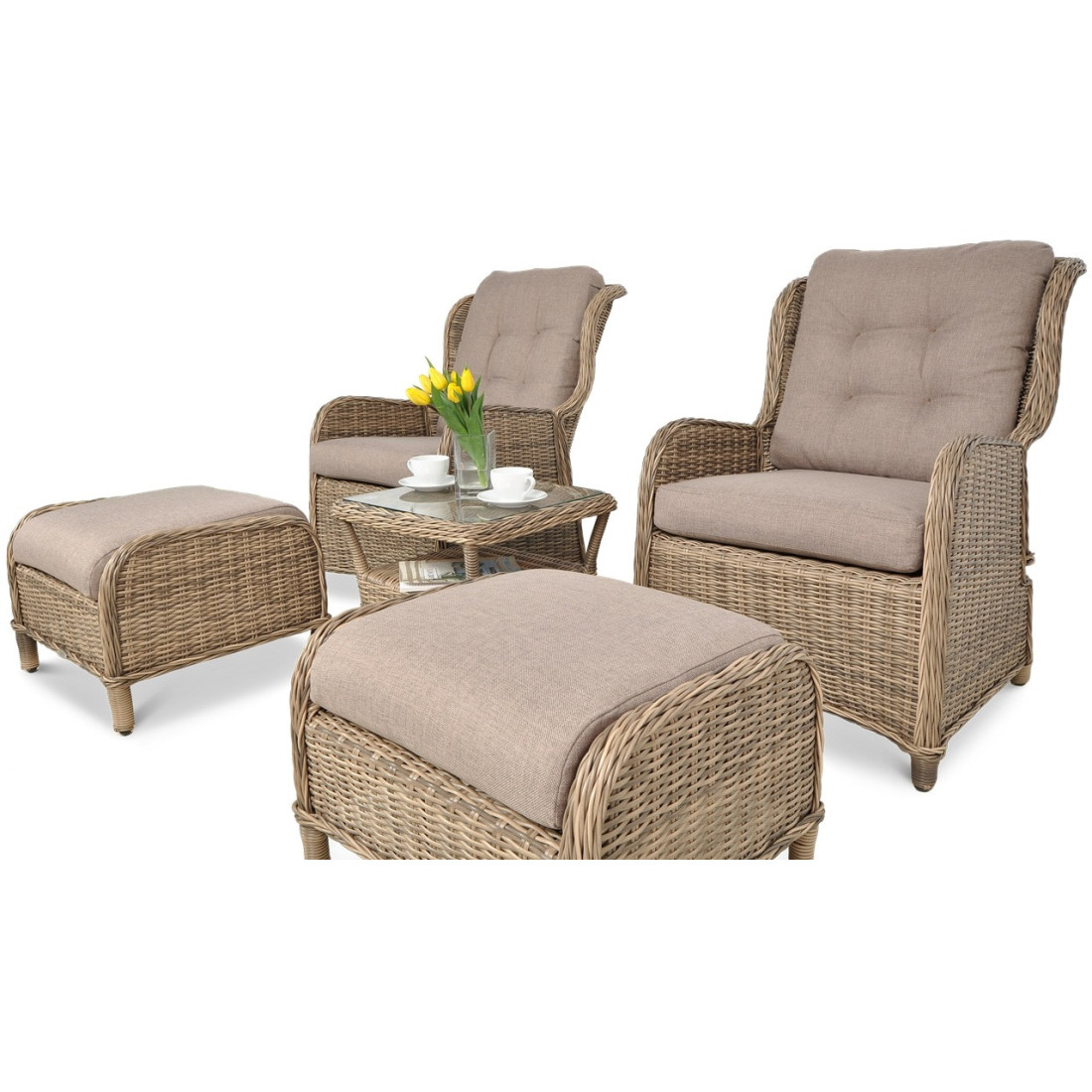 SIENNA DUO PREMIUM ZESTAW BROWN