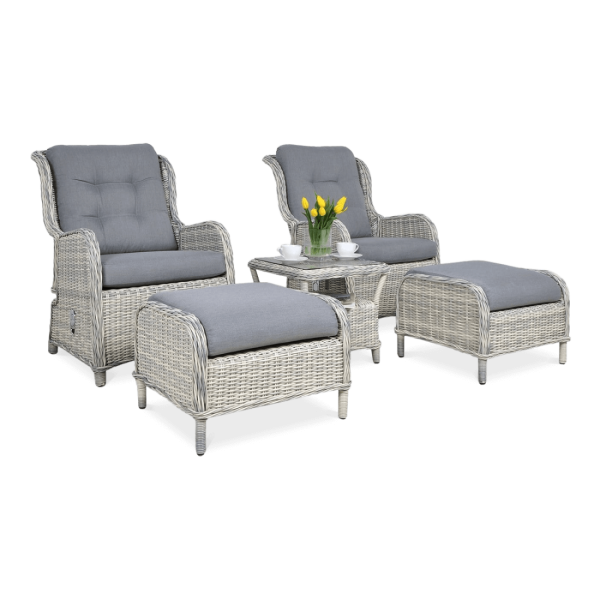 Zestaw ogrodowy SIENNA DUO Premium White Grey