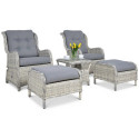 SIENNA DUO PREMIUM SET WHITE GREY