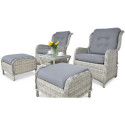 Zestaw ogrodowy SIENNA DUO Premium White Grey