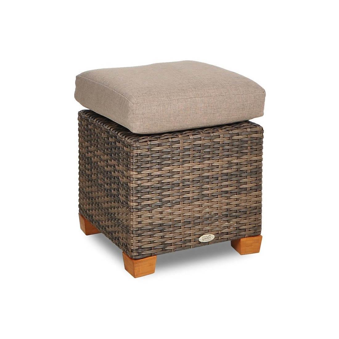 Naroznik technorattanowy Toledo Dining Brown