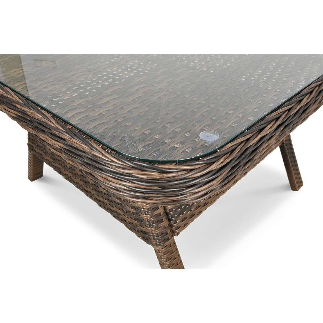 Naroznik technorattanowy Toledo Dining Brown