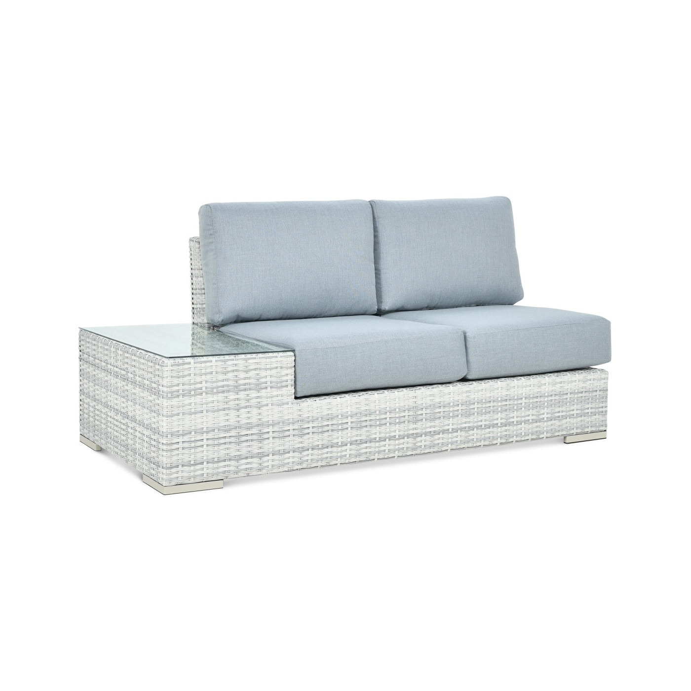 AVOCADO CORNER SOFA WHITE GREY