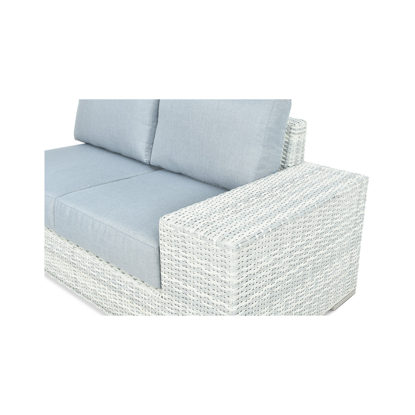 AVOCADO CORNER SOFA WHITE GREY