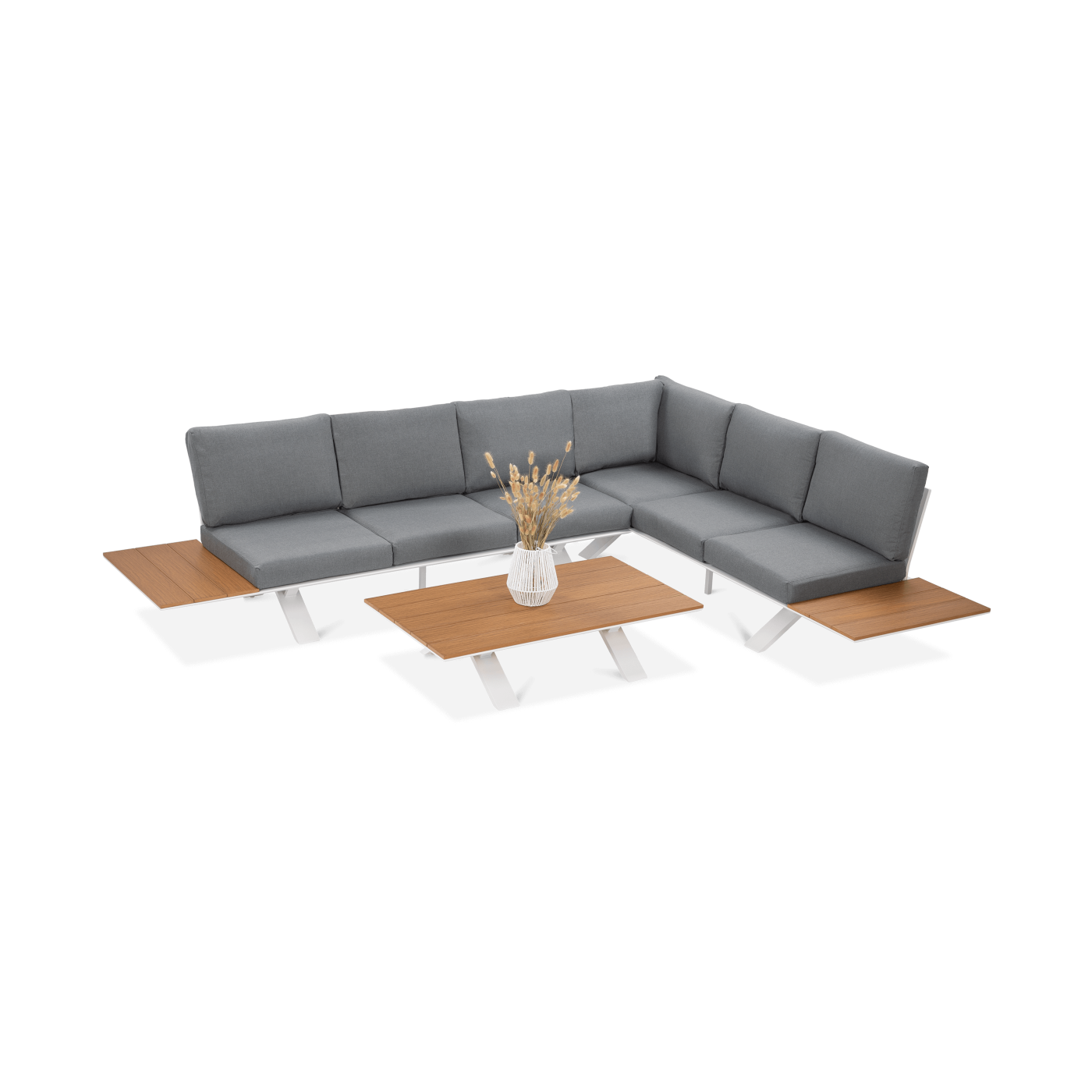 Zestaw ogrodowy SORRENTO WOOD White