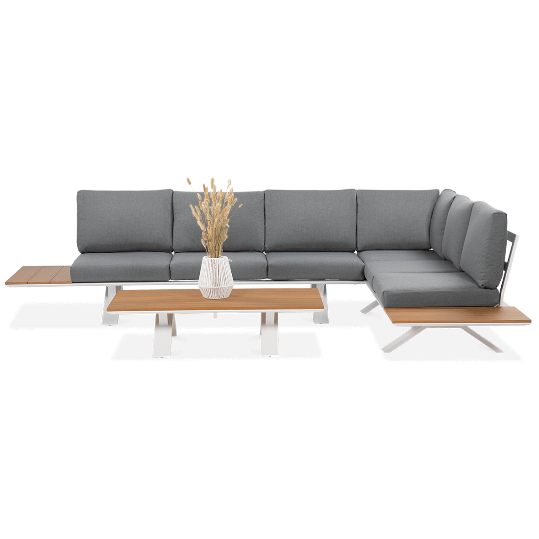 Front zestawu ogrodowego SORRENTO WOOD White