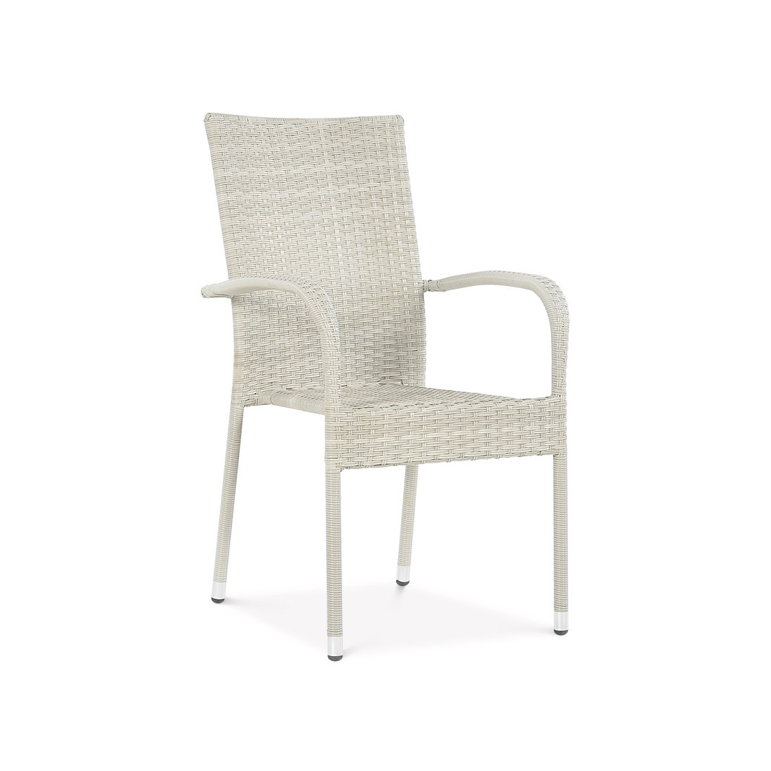 Krzesło z technorattanu FIESTA White