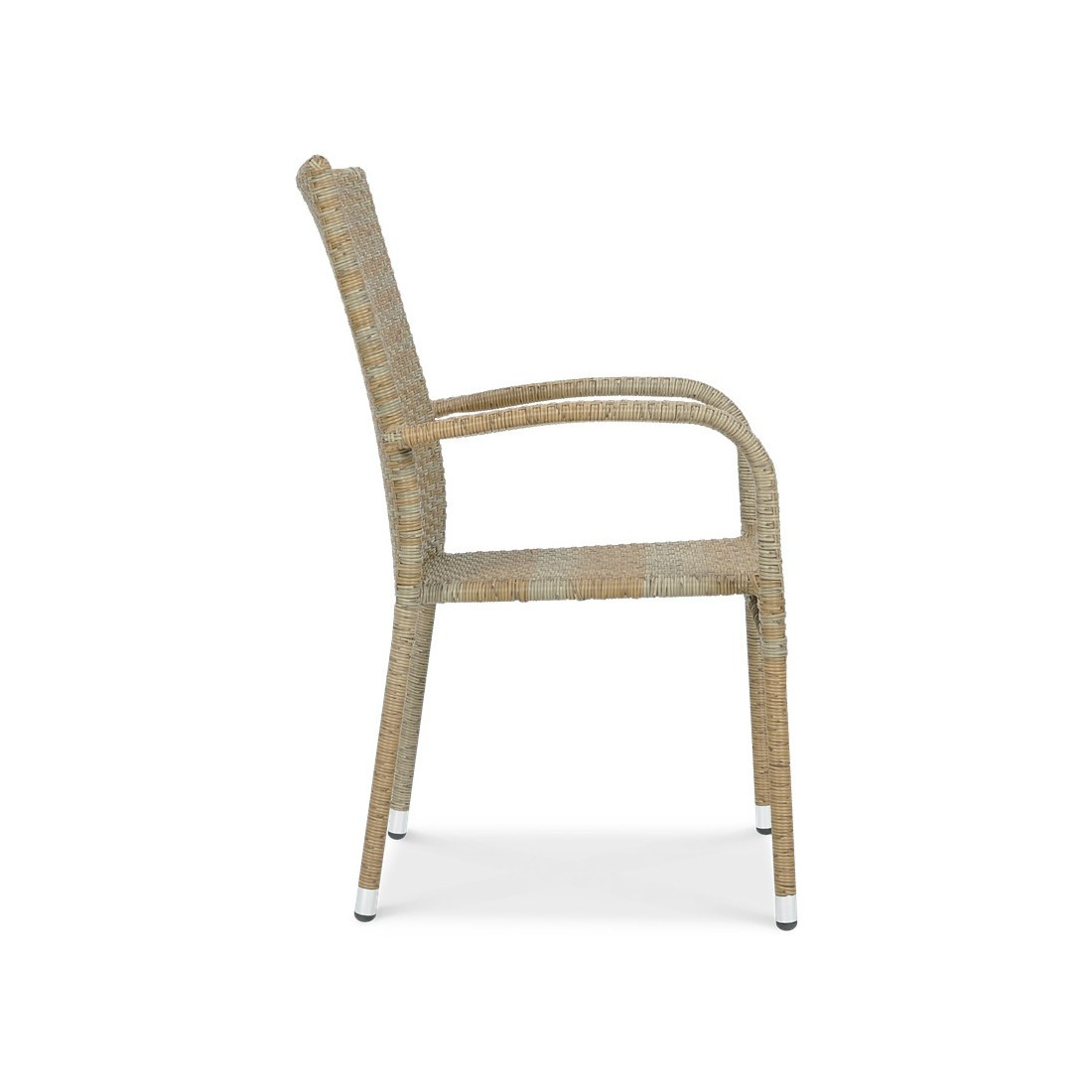 Krzesło technorattanowe Fiesta Beige