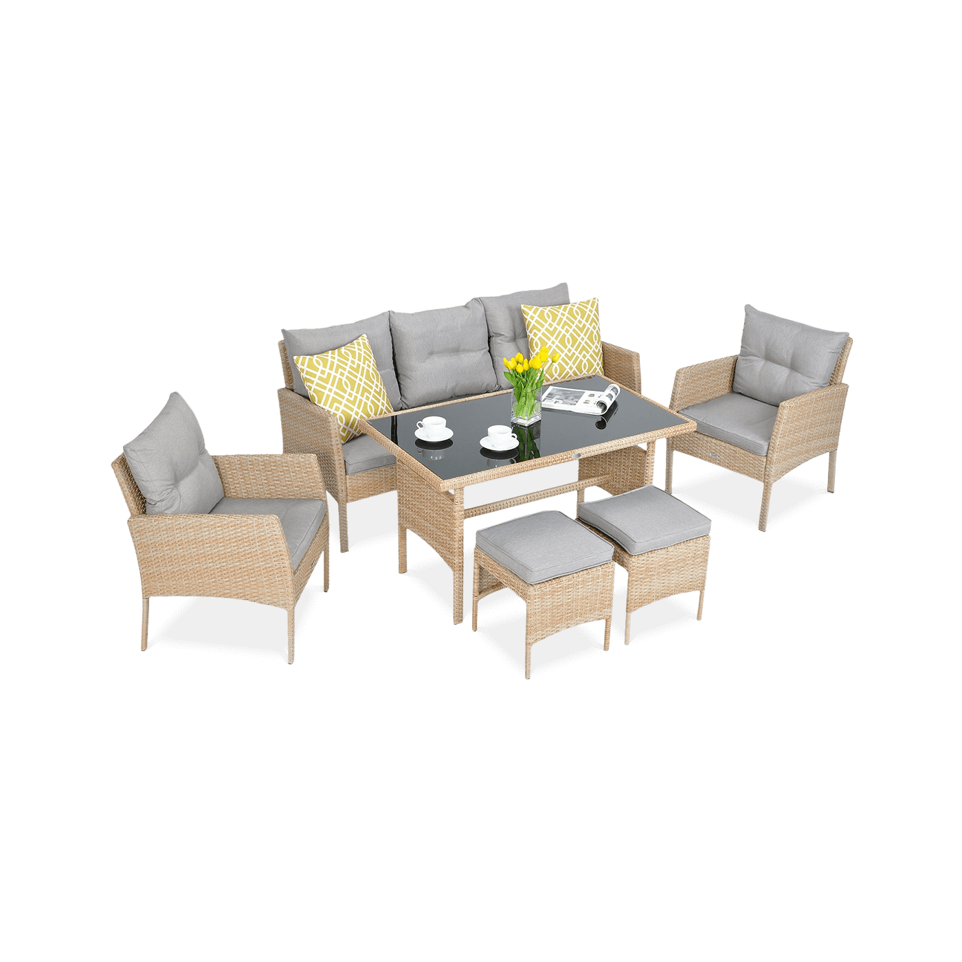 CORTINA ZESTAW BEIGE