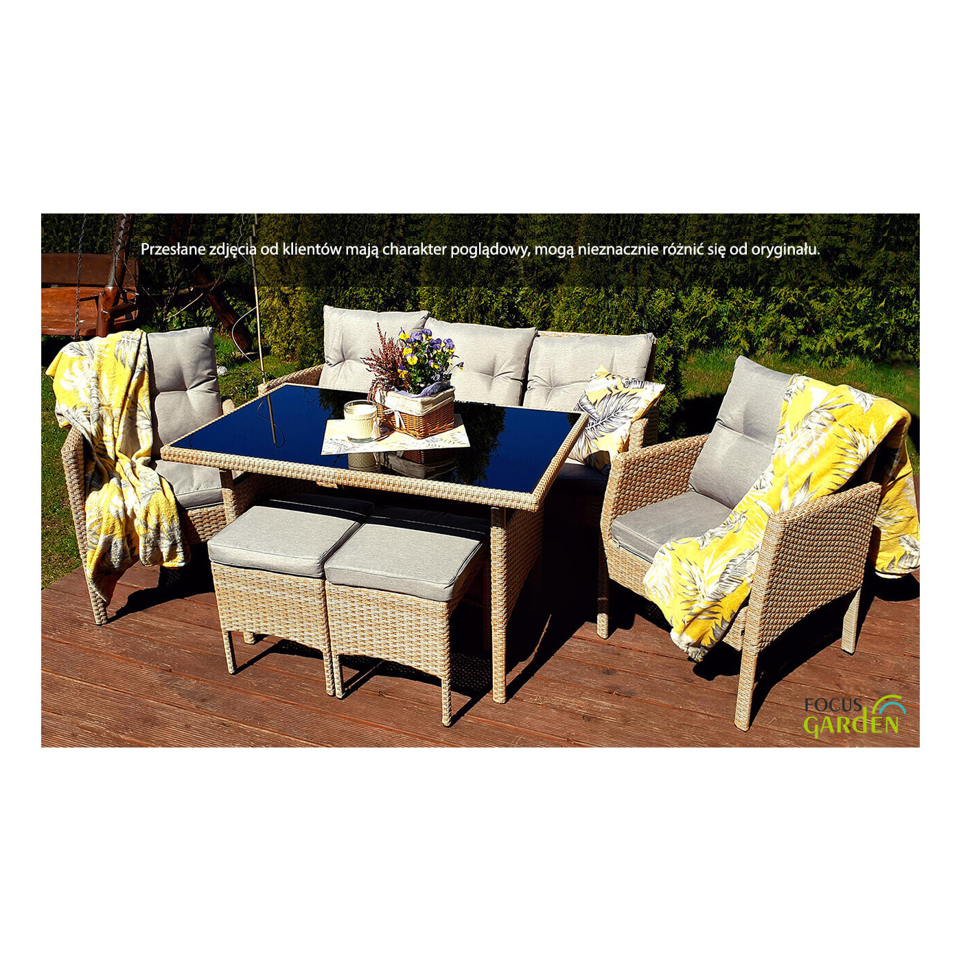 CORTINA ZESTAW BEIGE