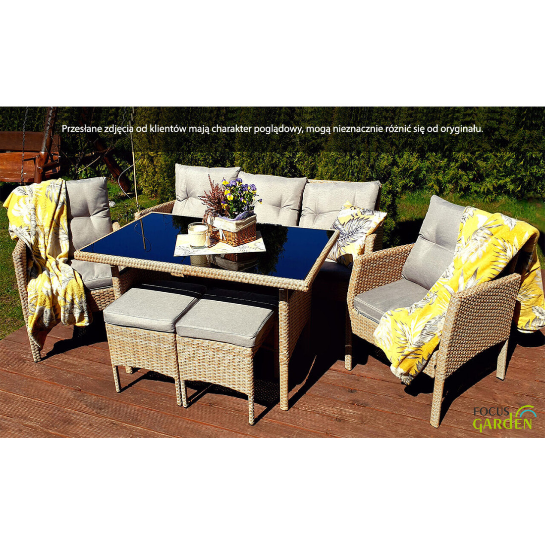 CORTINA ZESTAW BEIGE