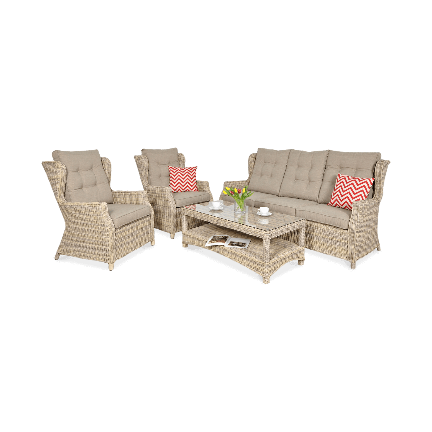 TRIVENTO III BEIGE SET