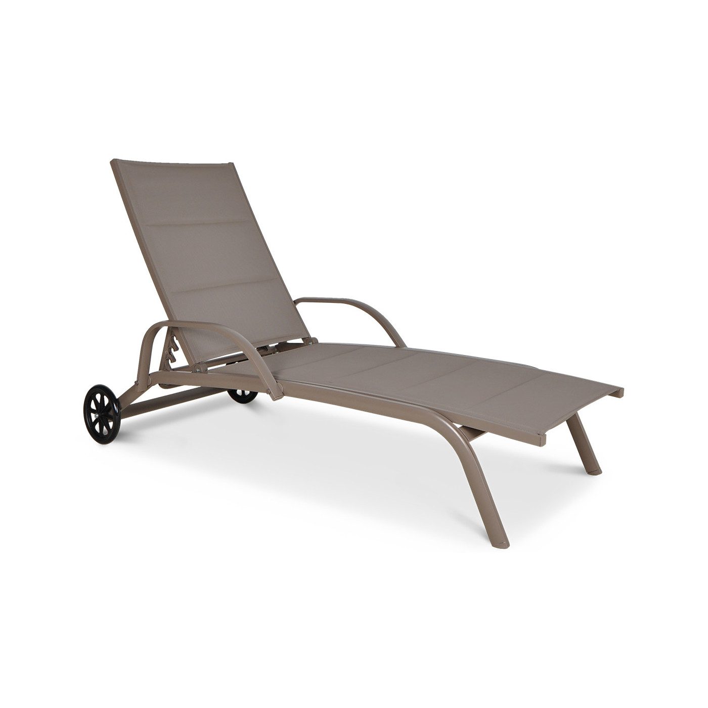 MAJORKA TAUPE DECK CHAIR