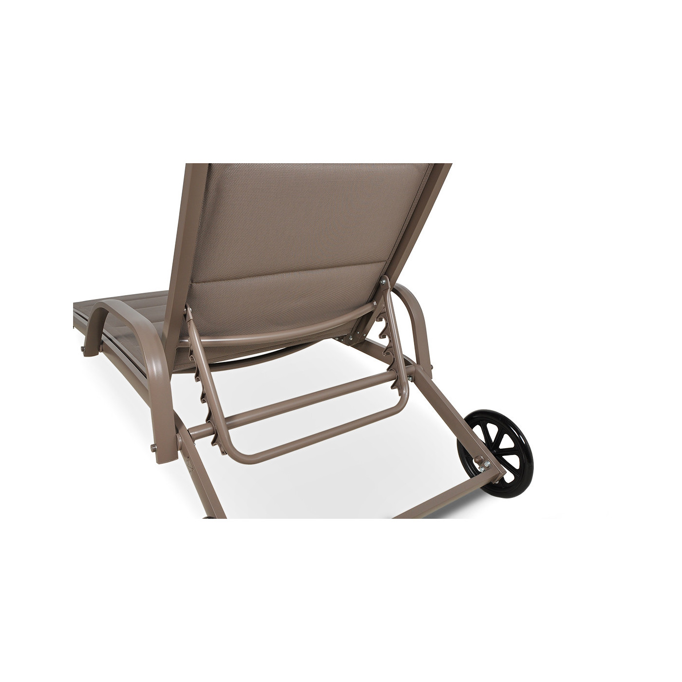 MAJORKA TAUPE DECK CHAIR