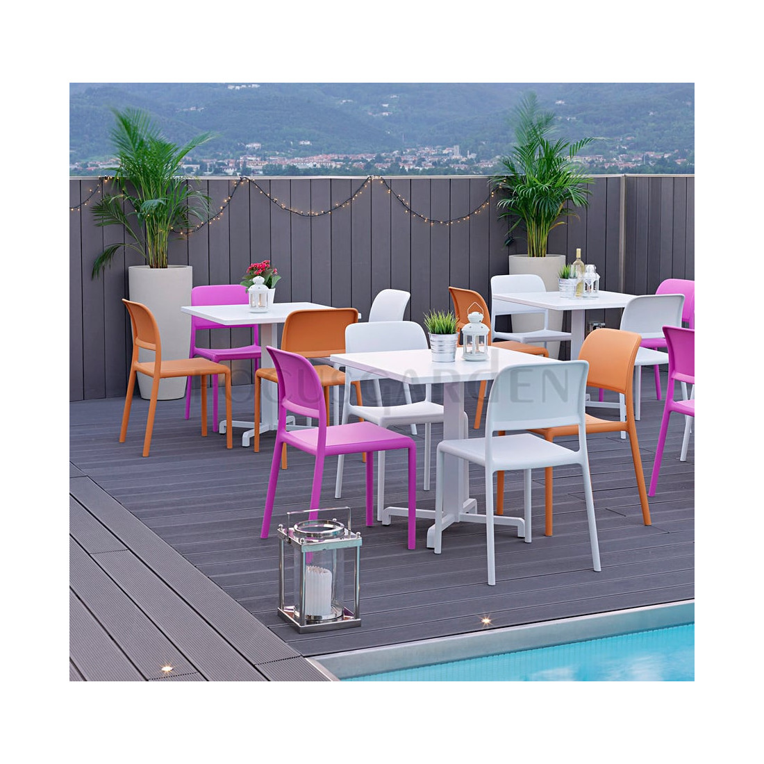 RIVA BISTROT ROSSO CHAIR