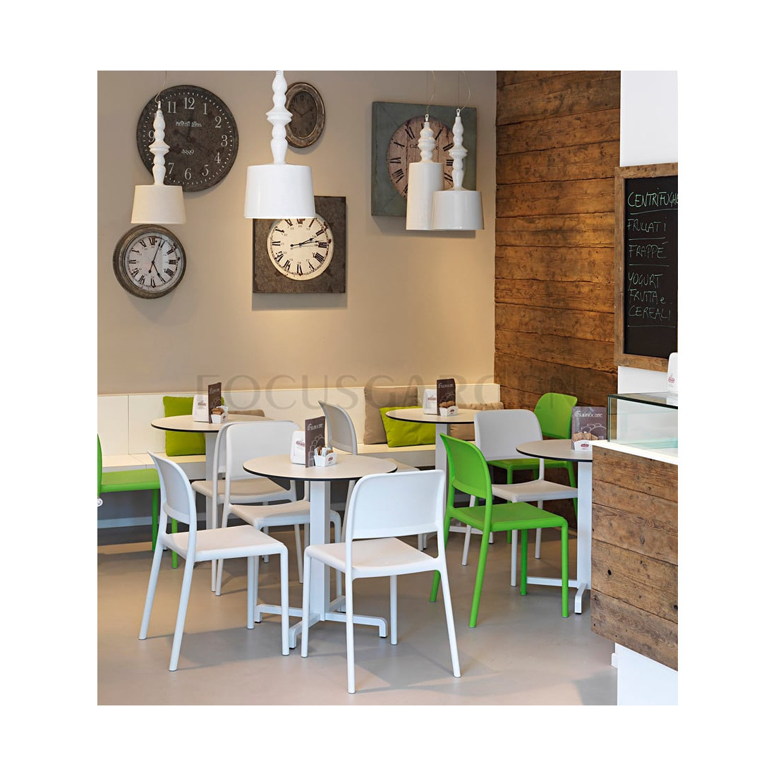 Krzesło ogrodowe Riva Bistrot antracyt