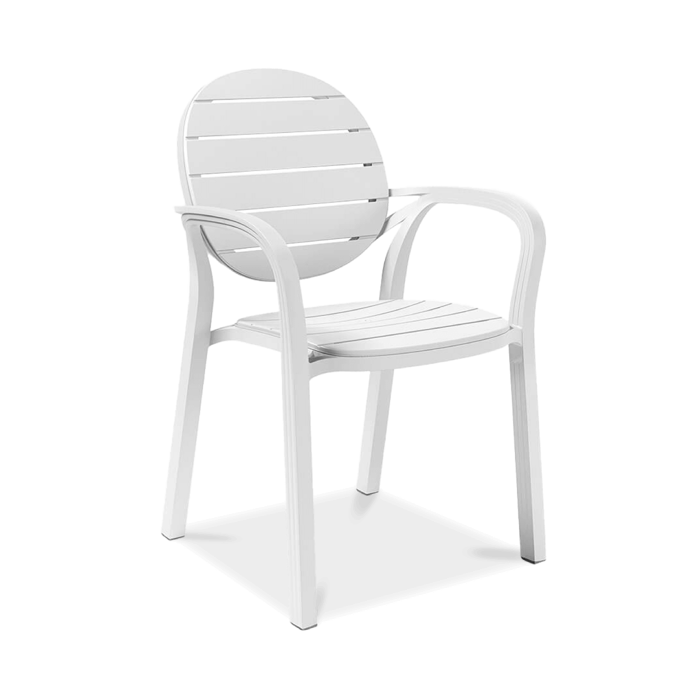 Krzesło ogrodowe Nardi Palma Bianco