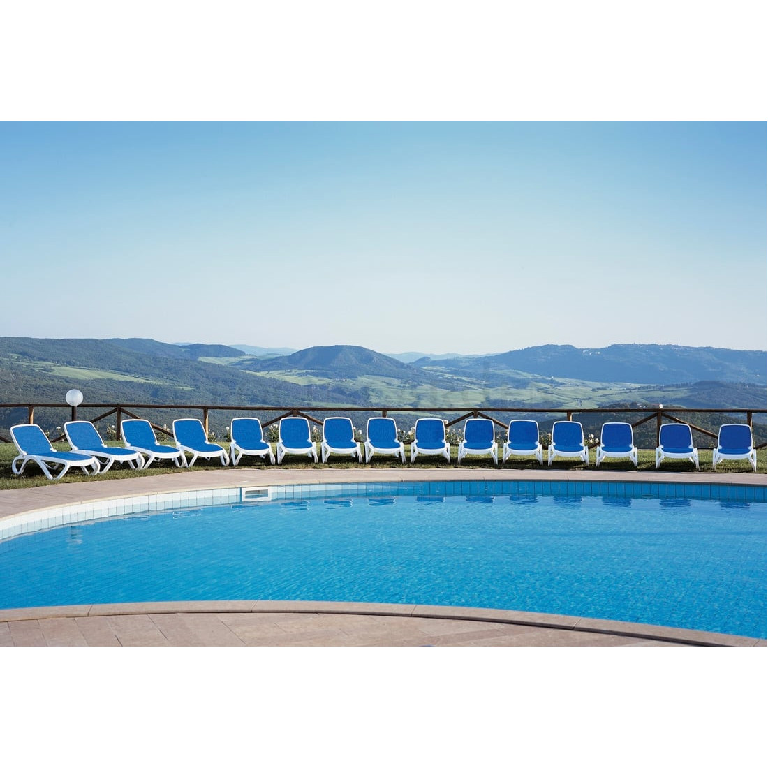 OMEGA WHITE TORTORA DECK CHAIR