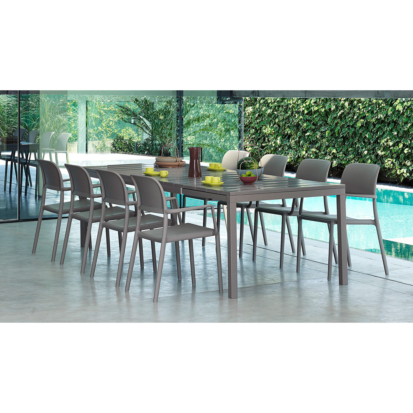 RIO 210-280 TORTORA TABLE TORTORA