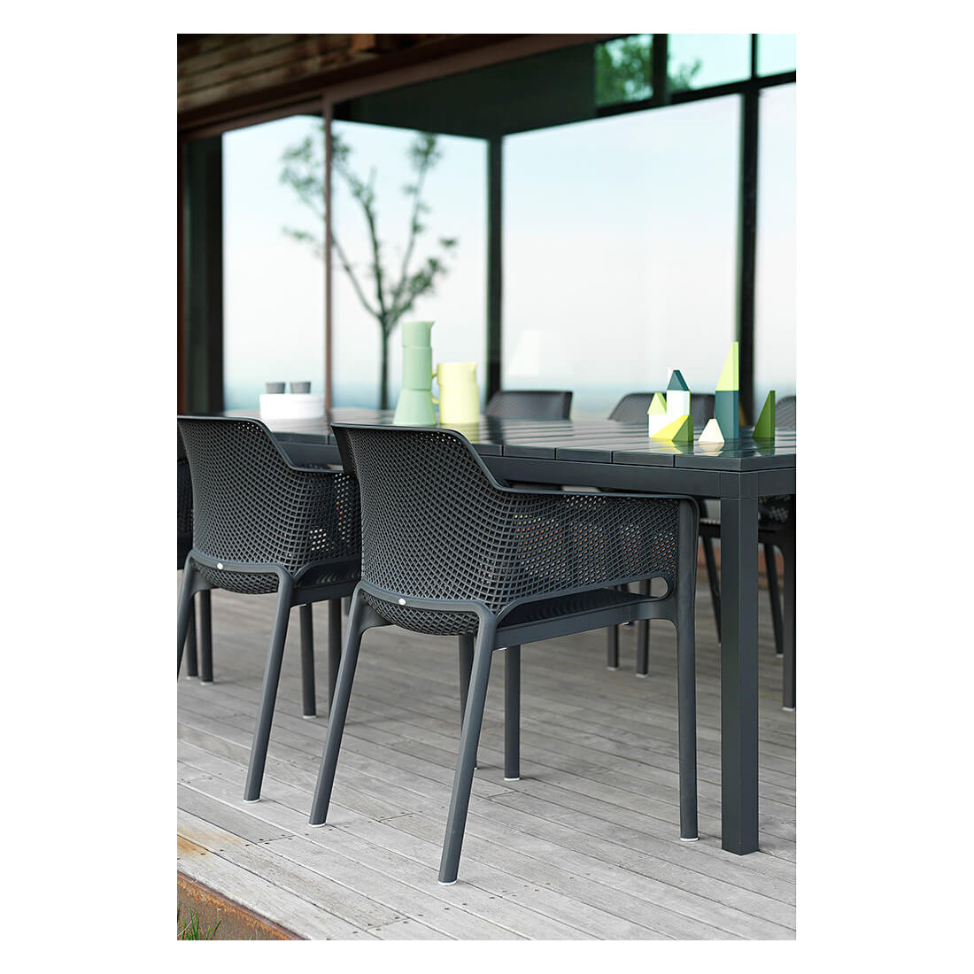 RIO 210-280 BIANCO BIANCO TABLE