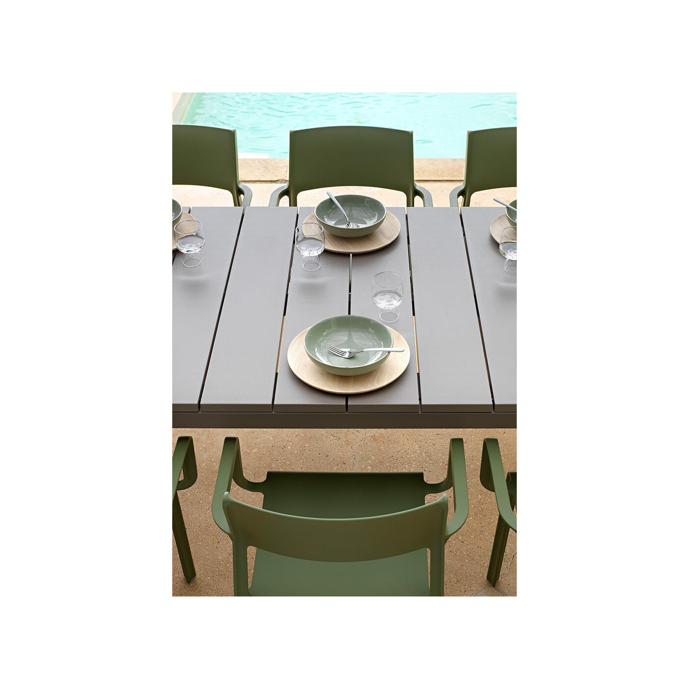 RIO 210-280 BIANCO BIANCO TABLE