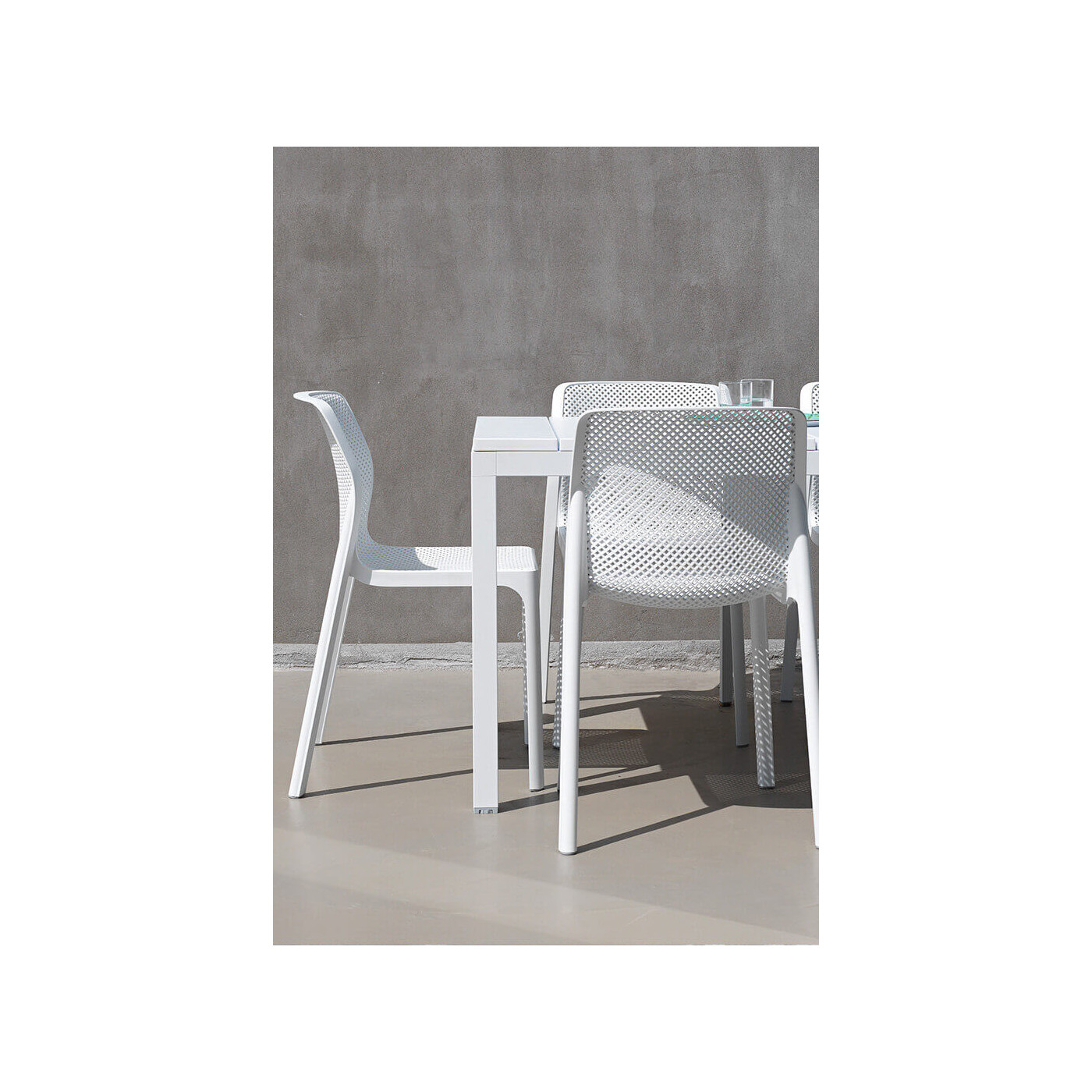RIO 140-210 BIANCO BIANCO TABLE