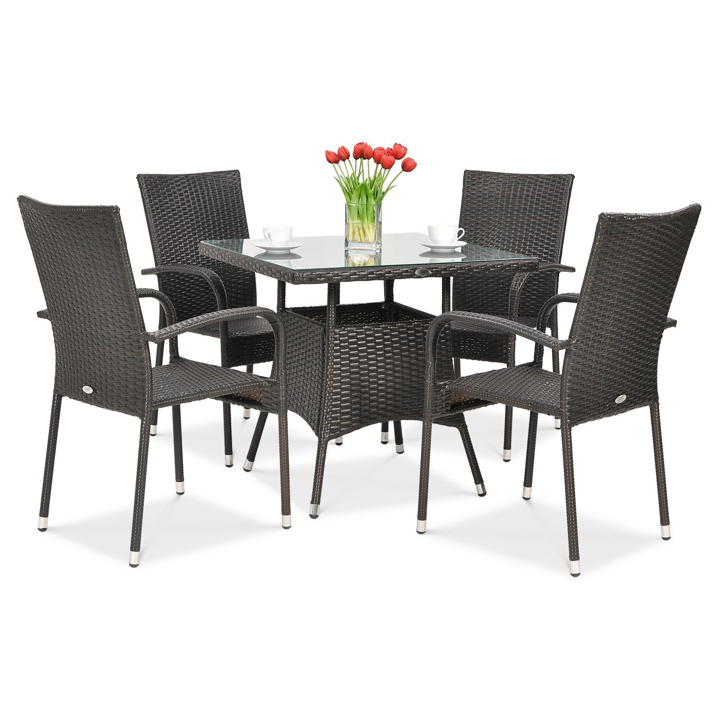 FIESTA/LUGO 4+1 BROWN SET