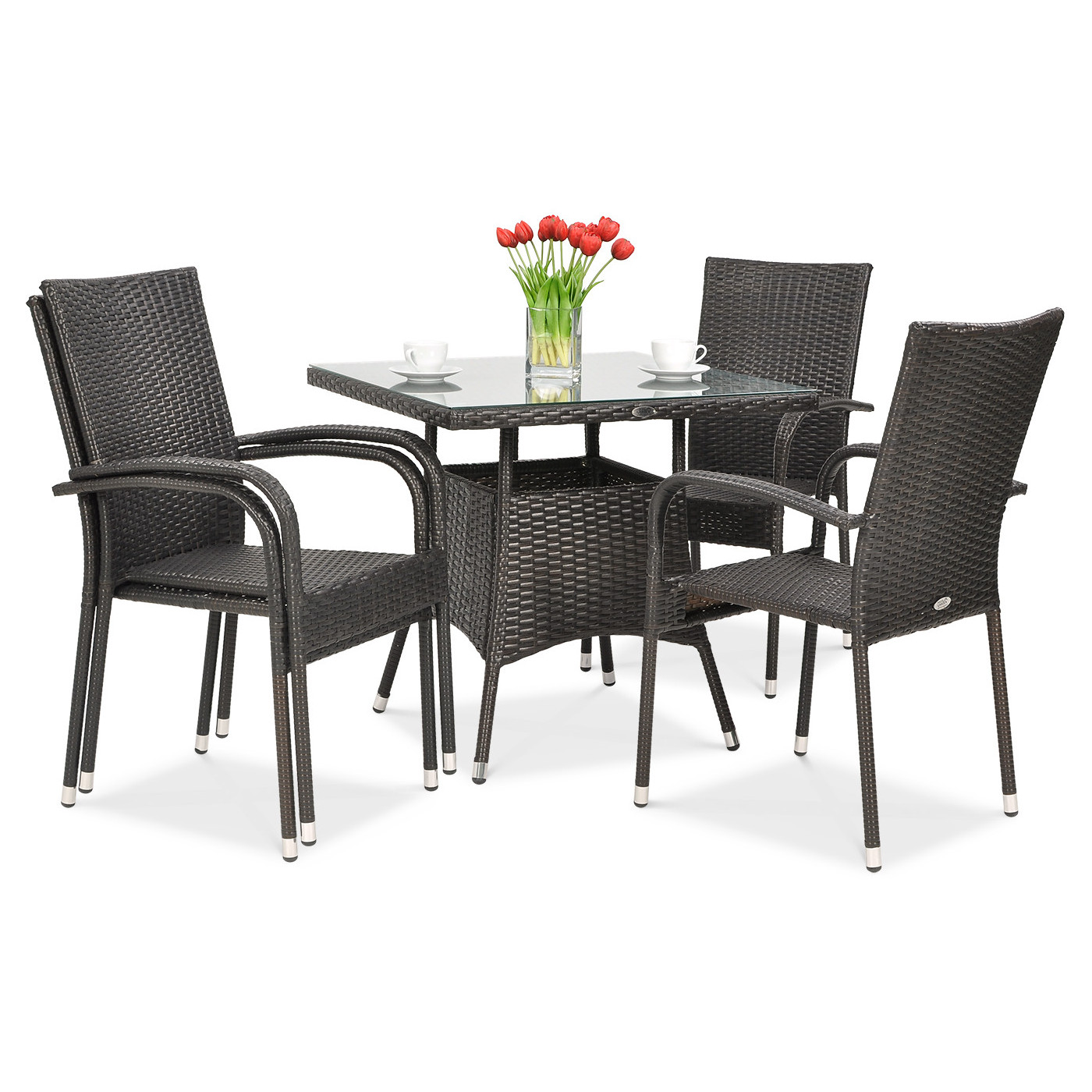 FIESTA/LUGO 4+1 ZESTAW BROWN