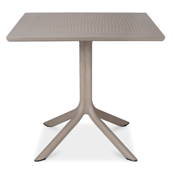 Stół ogrodowy Nardi ClipX 80 Tortora