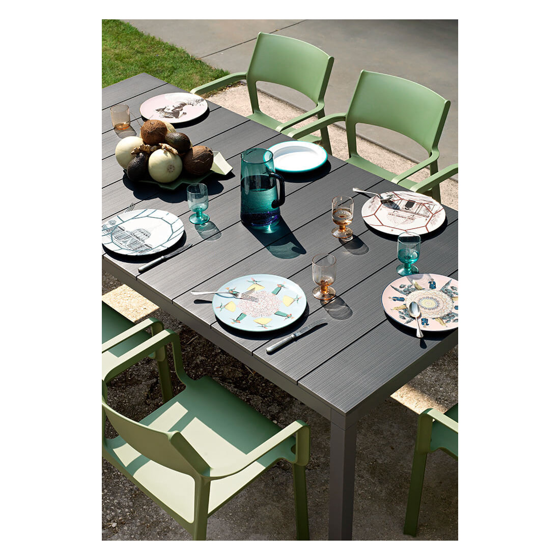 Krzesło ogrodowe Nardi Trill Tabacco