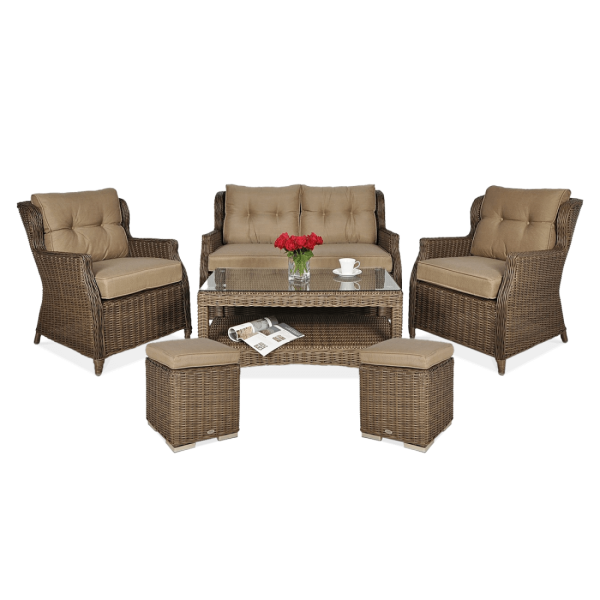 TRIVENTO II SET + BROWN PUFFS