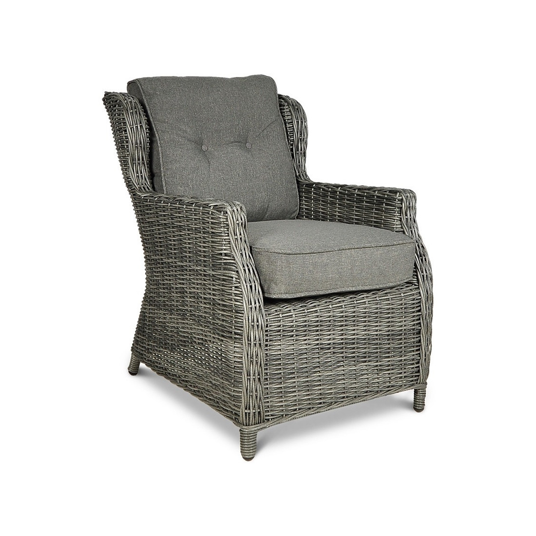 TRIVENTO II ZESTAW+PUFY DARK GREY