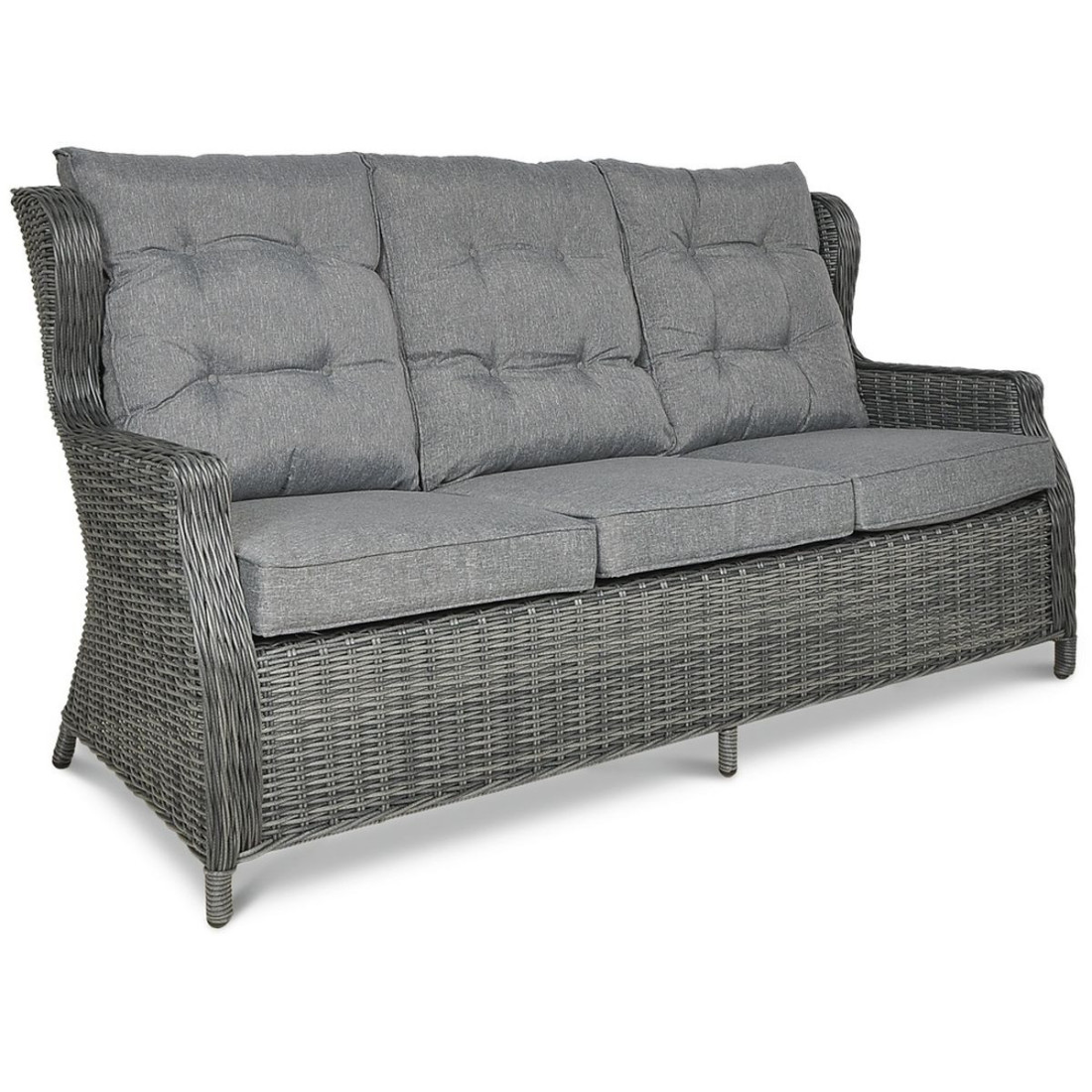 TRIVENTO III SET + DARK GREY PUFFS