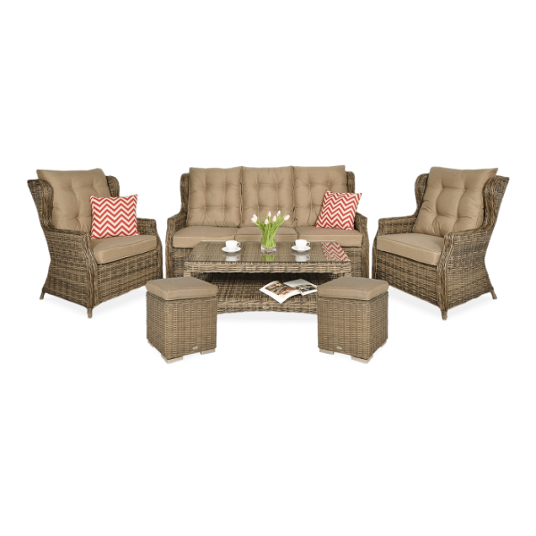 TRIVENTO III SET + BROWN PUFFS