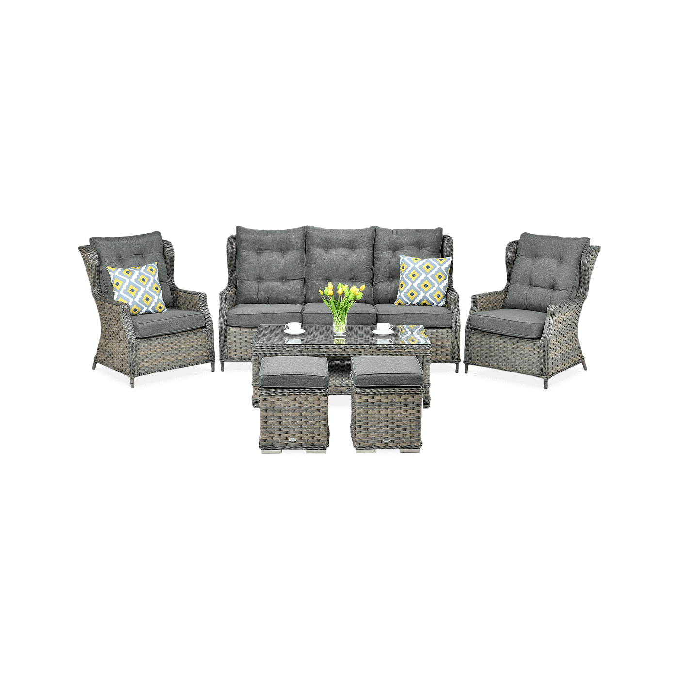 TRIVENTO III SET + MELANGE PUFFS