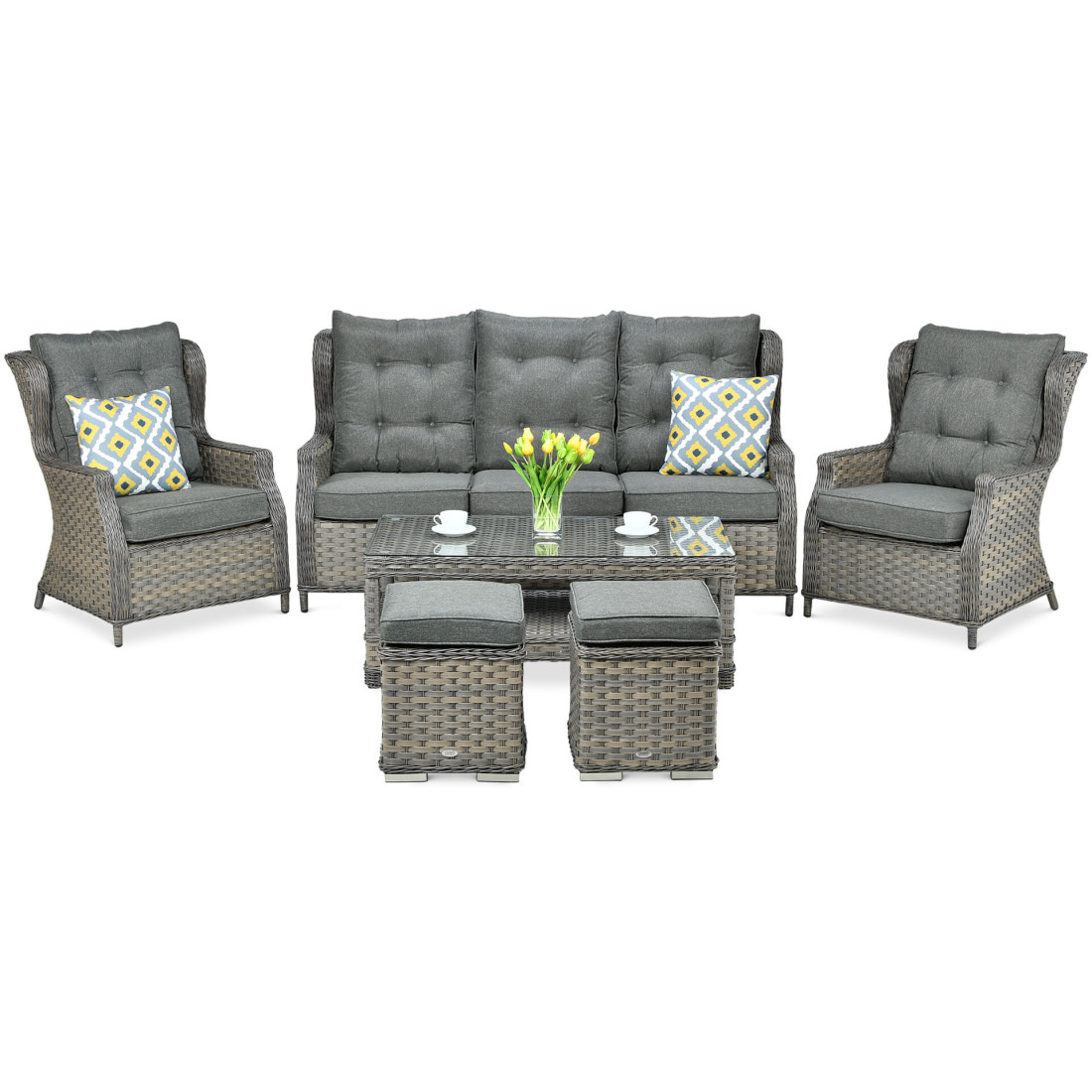 TRIVENTO III SET + MELANGE PUFFS