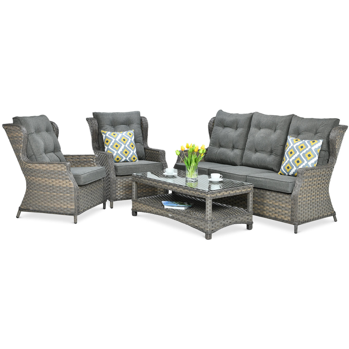 TRIVENTO III SET + MELANGE PUFFS