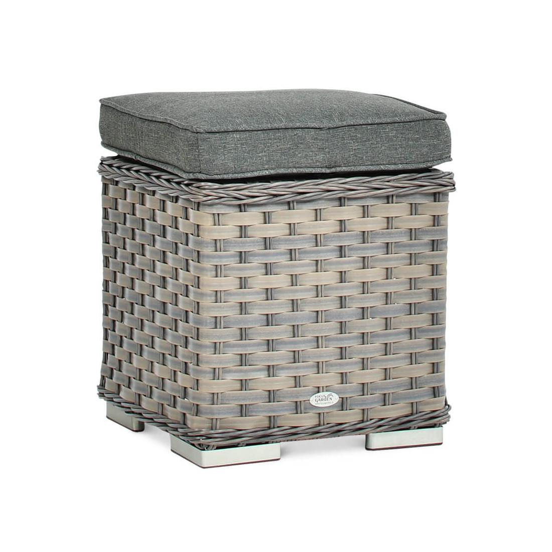 TRIVENTO III DINING ZESTAW+PUFY MELANGE