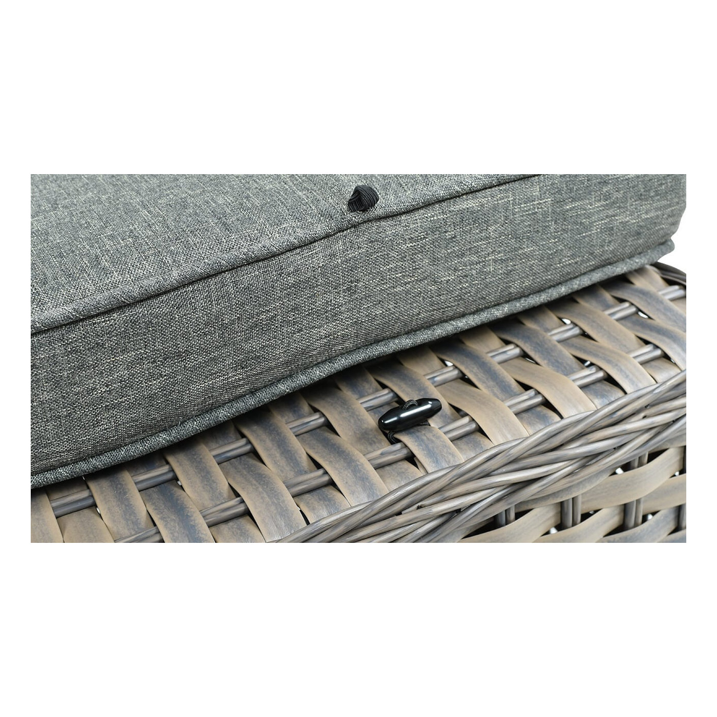 TRIVENTO III DINING ZESTAW+PUFY MELANGE