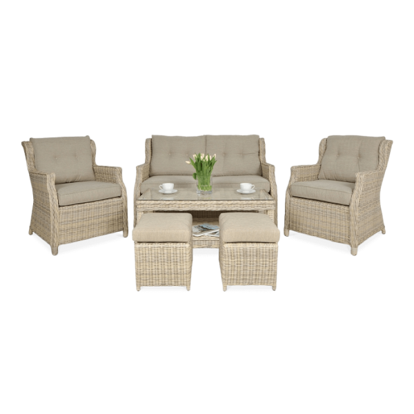 TRIVENTO II SET + BEIGE PUFFS