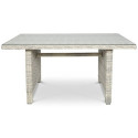 Meble Technorattanowe Trivento Dining 3 White Grey