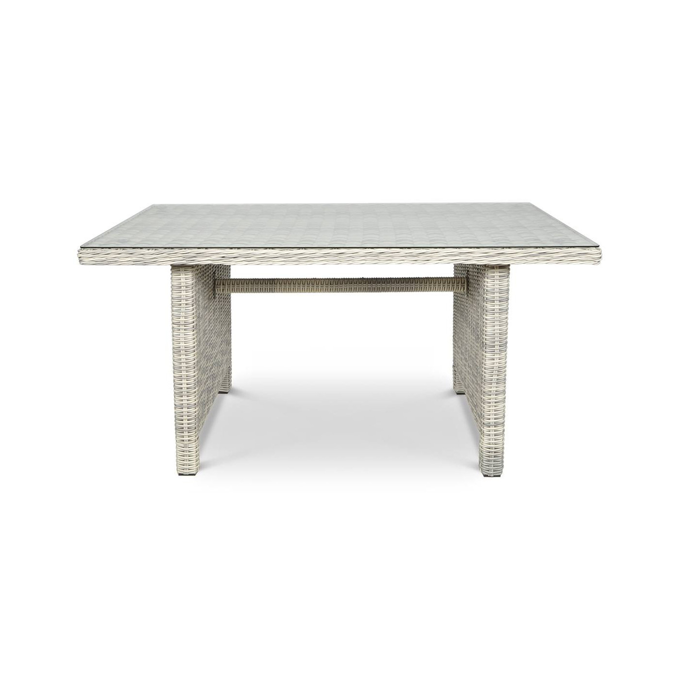 TRIVENTO III DINING ZESTAW WHITE GREY