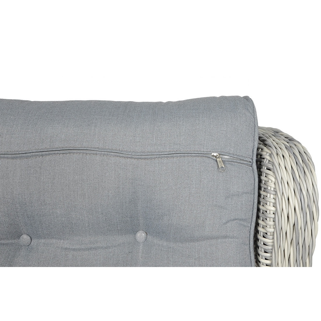 TRIVENTO III DINING ZESTAW WHITE GREY